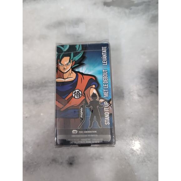 FiGPiN Mini #M1, Dragon Ball Super- SSGSS Goku, Locked Enamel Pin,‎ Miniature - Picture 3 of 5